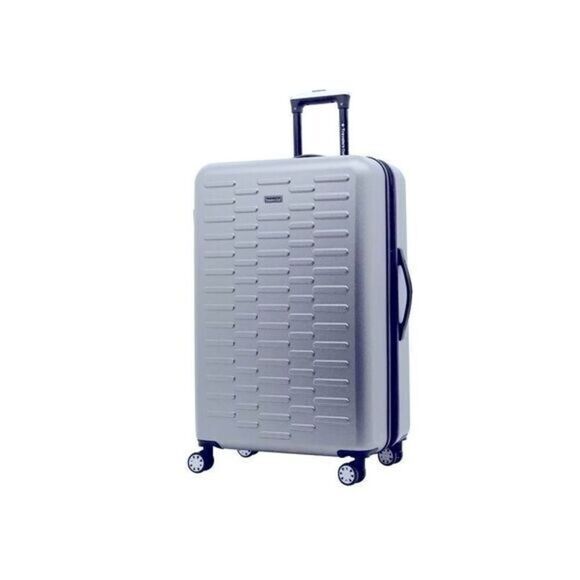 TRAVELERS CLUB Shannon Spinner Expan. Luggage ”suitcase silver gray 24 - Picture 2 of 11